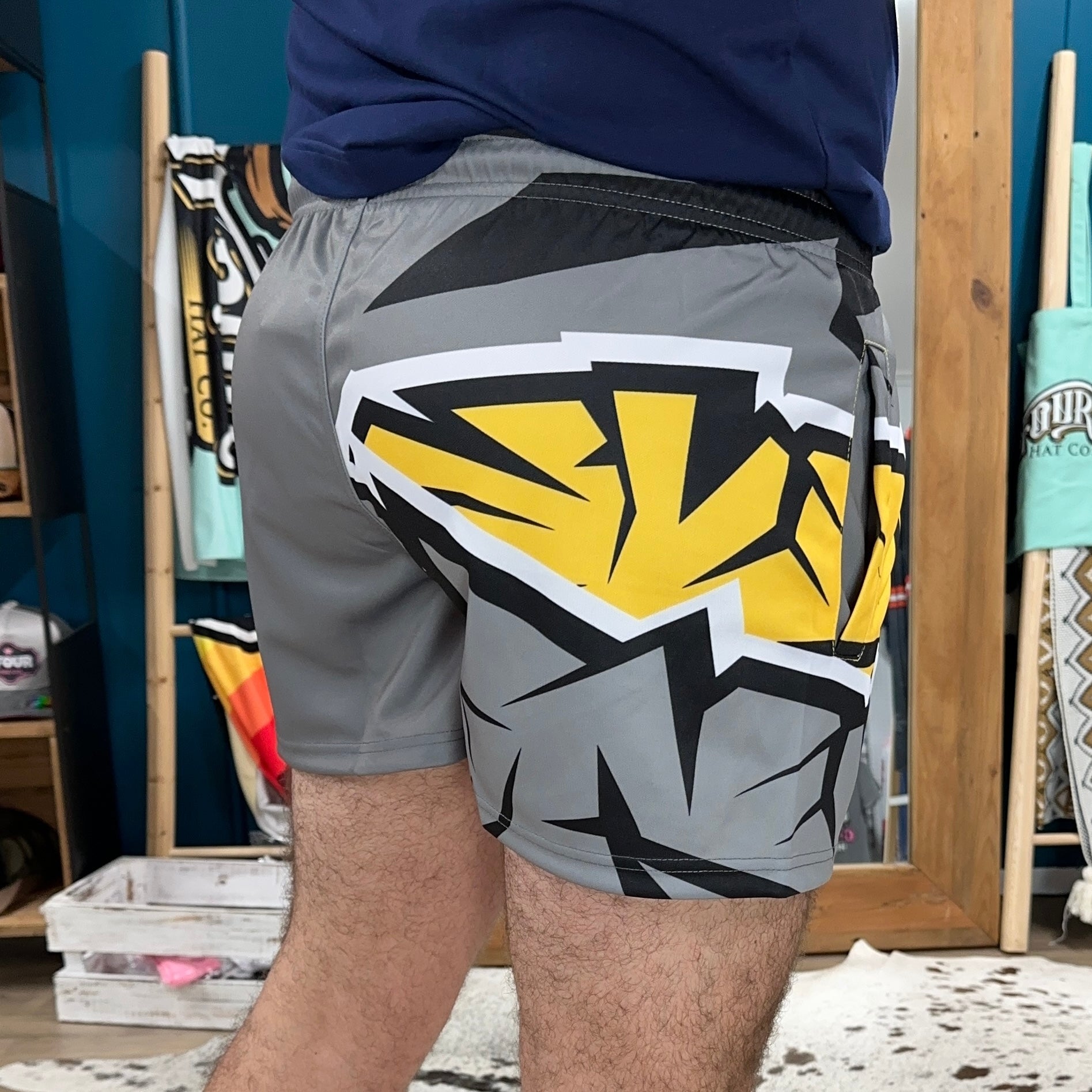 Unisex Footy Shorts - “Dumpin' Big Loads"