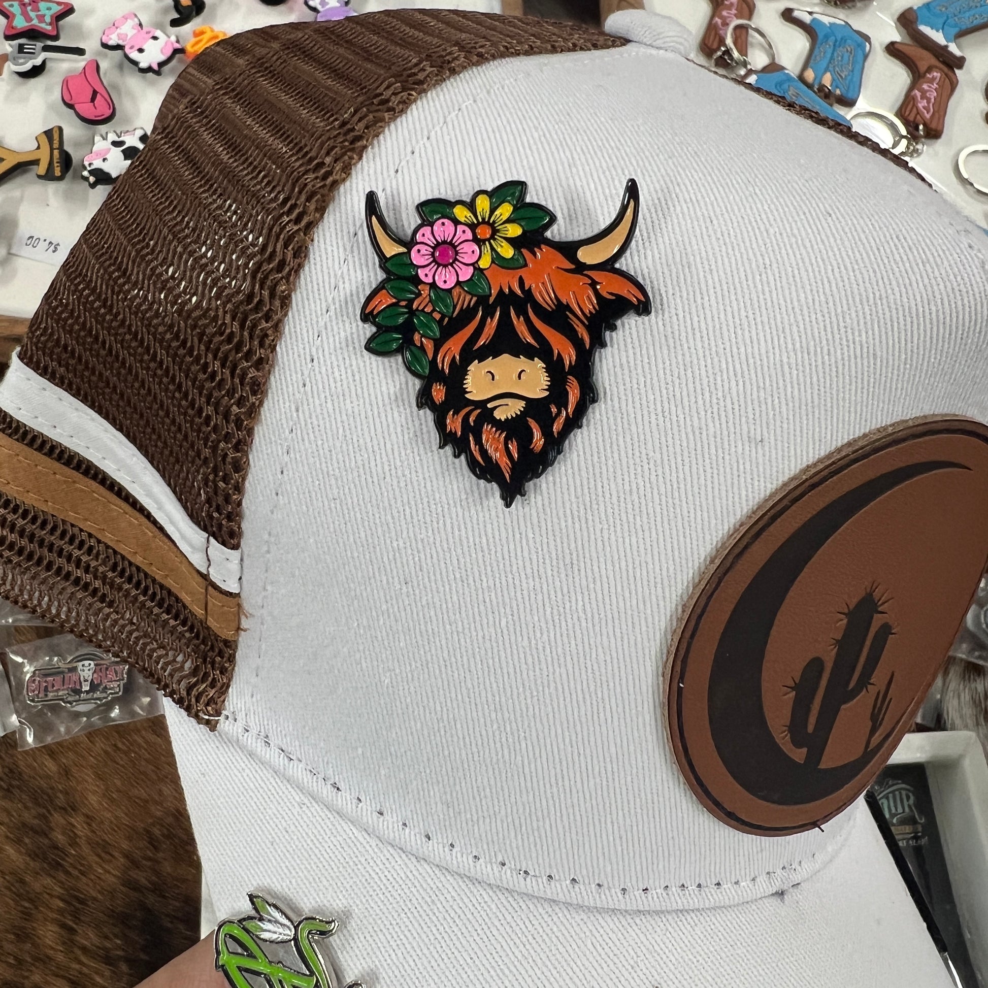 Enamel Pin - Cow - GFOUR HAT CO.