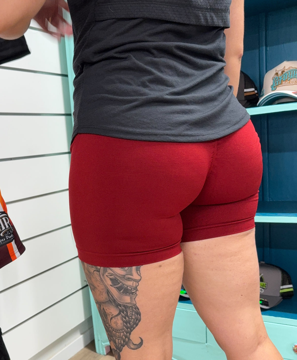 STX2 “Decadence” Shorts - Red Wine