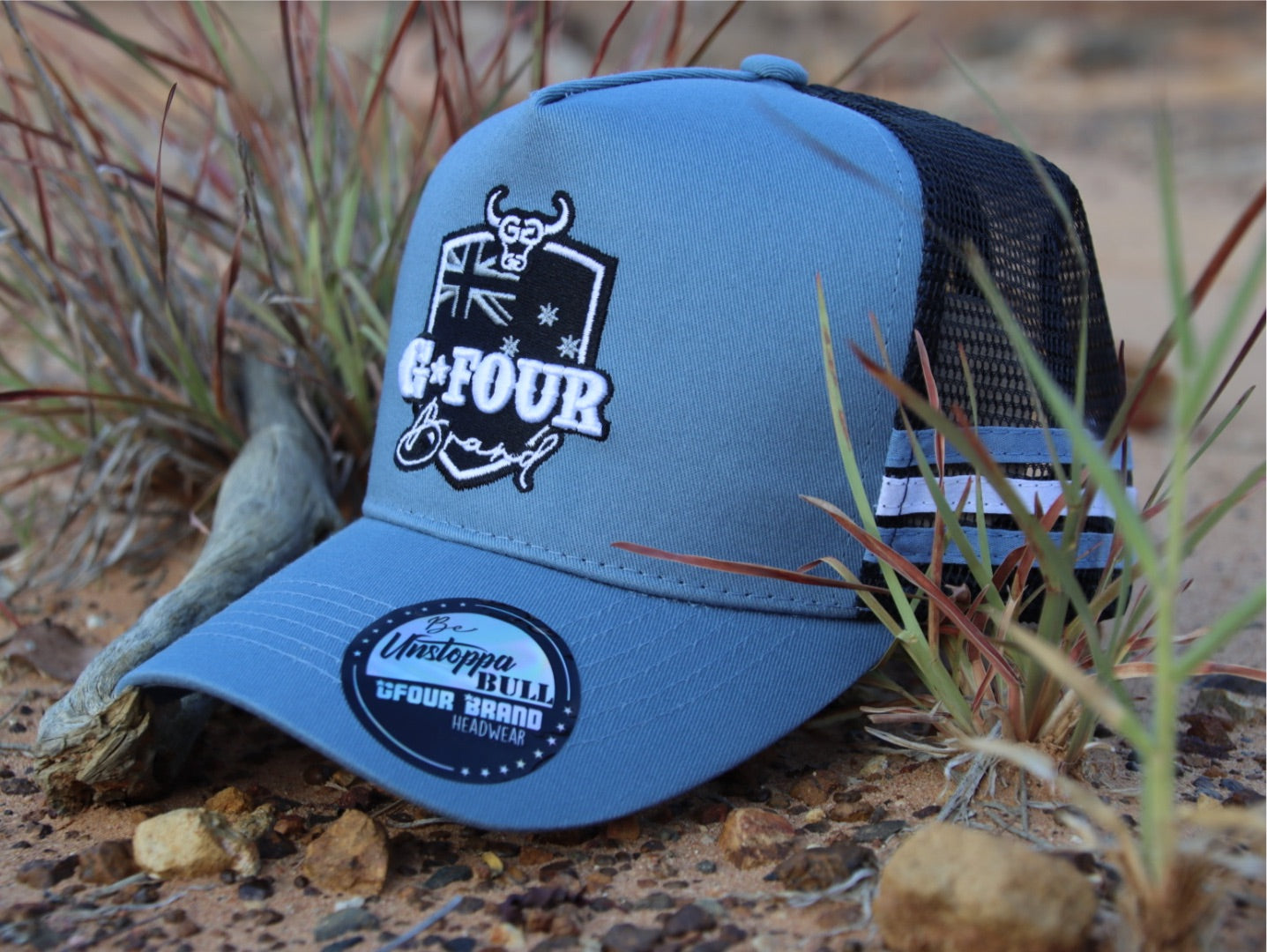 “Tablelands” Slate Blue - GFOUR HAT CO.