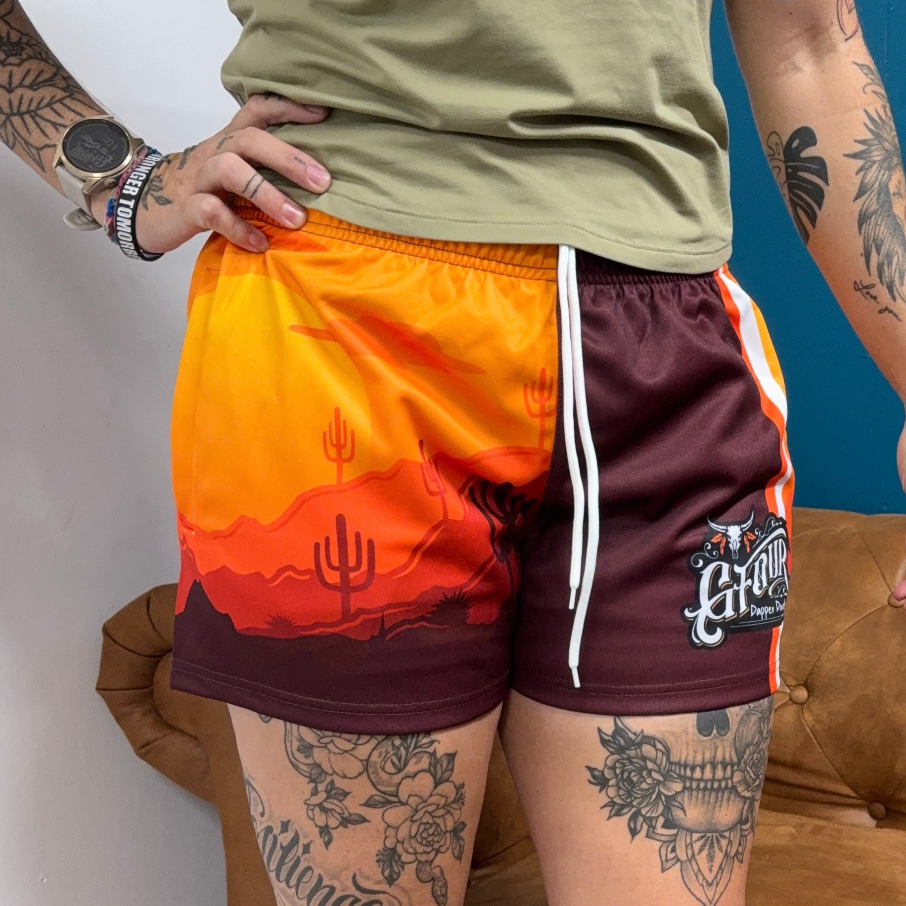 Unisex Footy Shorts - “Cactus Jack”