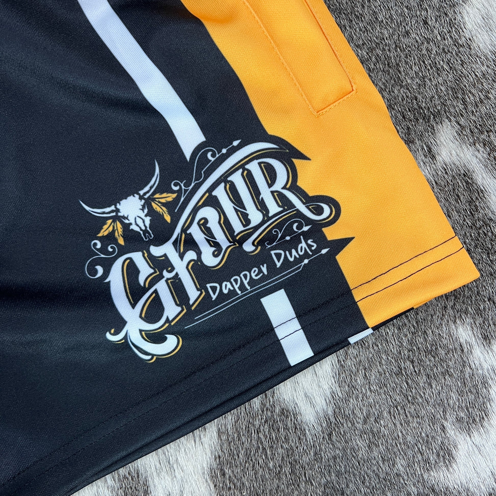 Unisex Footy Shorts - “Daisy Trip"