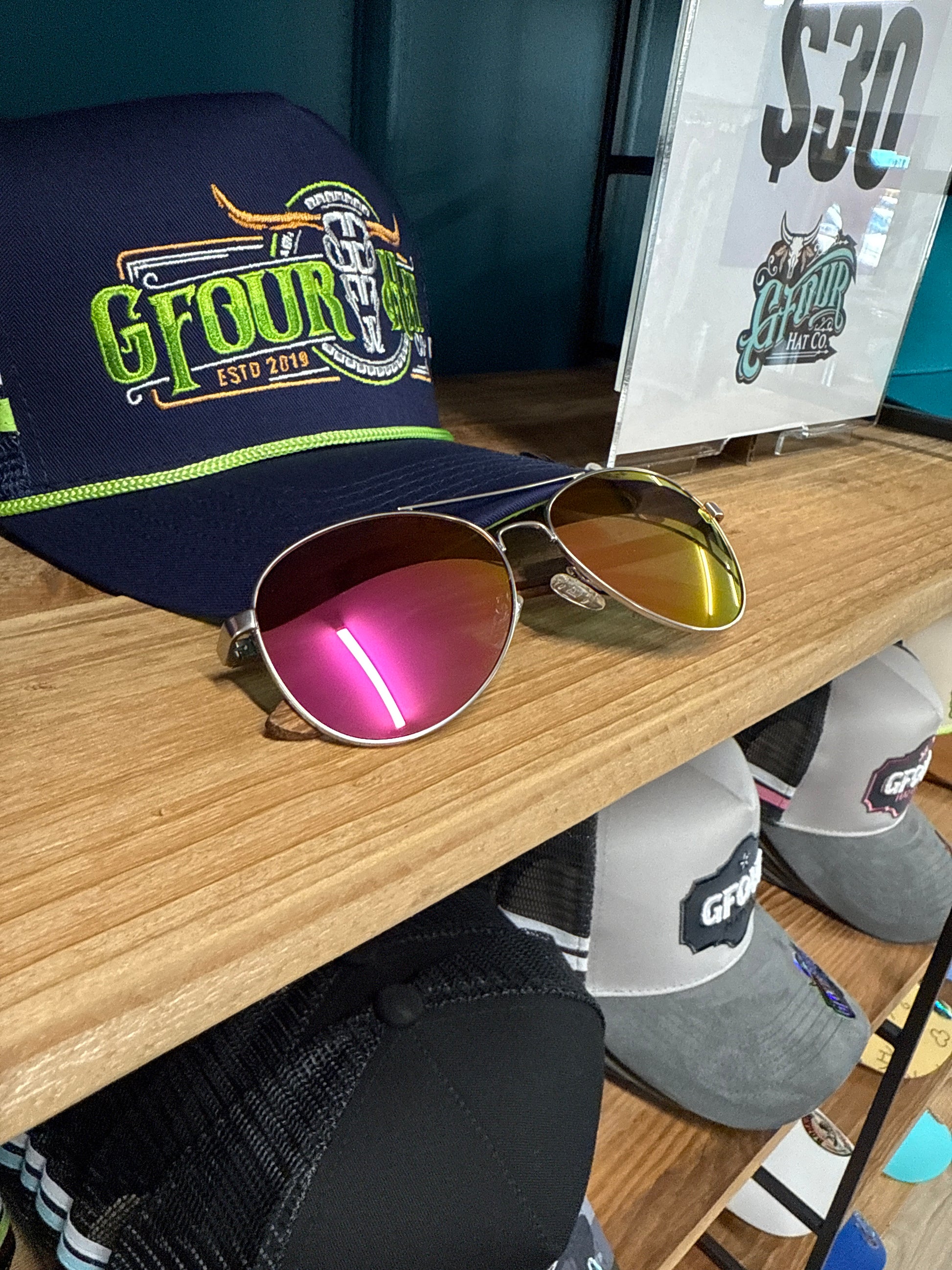 Sunglasses - “Maverick” Pink