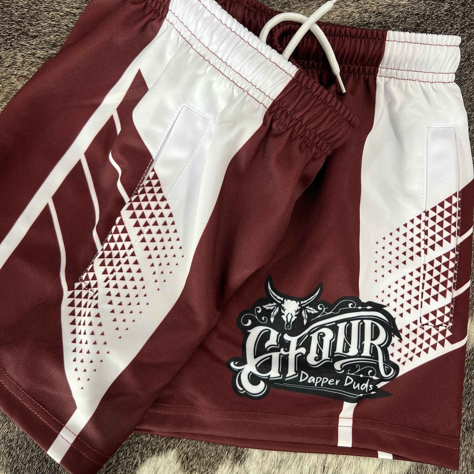 Unisex Footy Shorts - “Banana Bender"