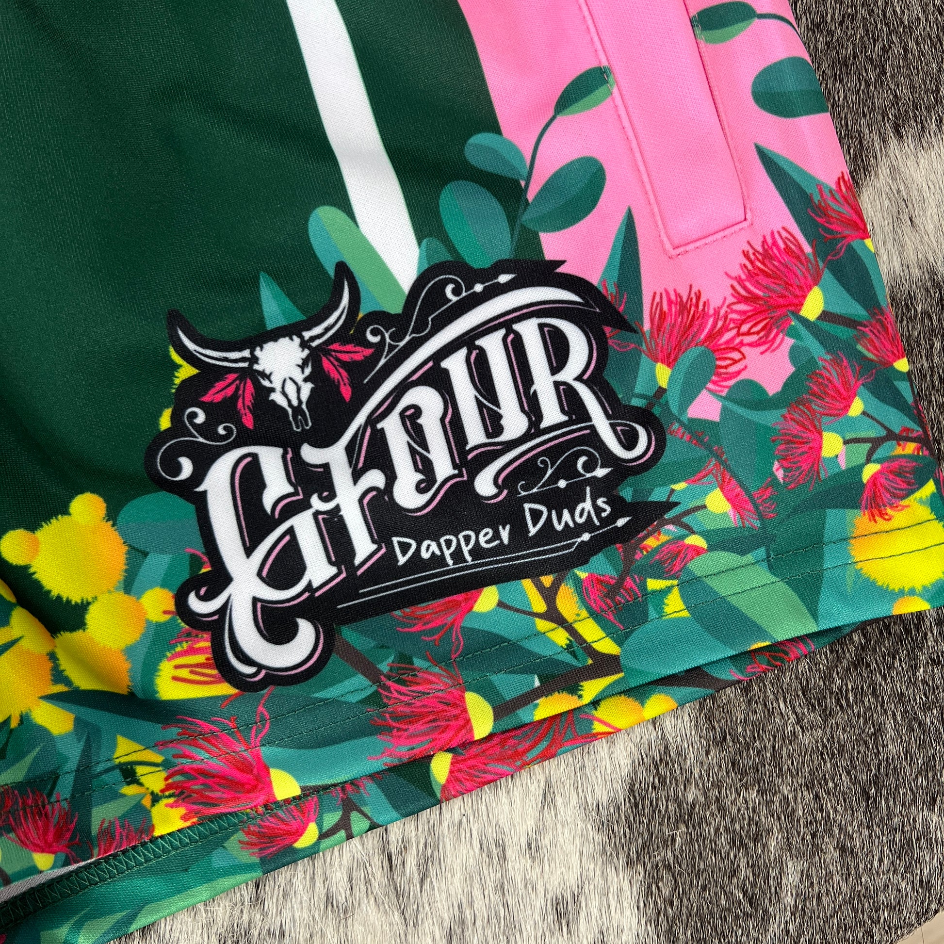 Unisex Footy Shorts - “Wattle It Be"