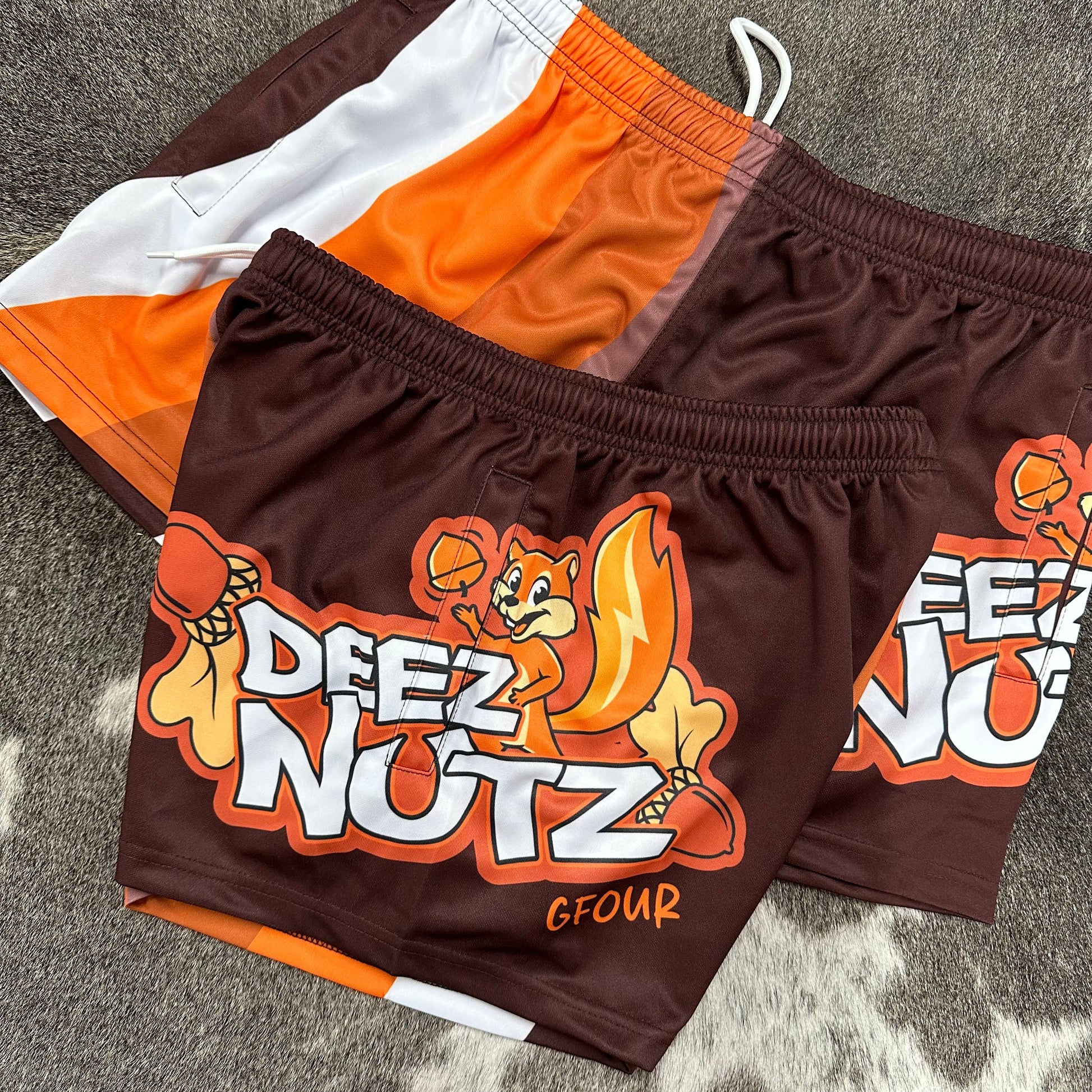 Unisex Footy Shorts - “Deez Nutz"