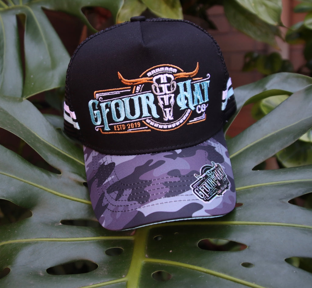 STEALTH CAMO - “Dodger” - GFOUR HAT CO.