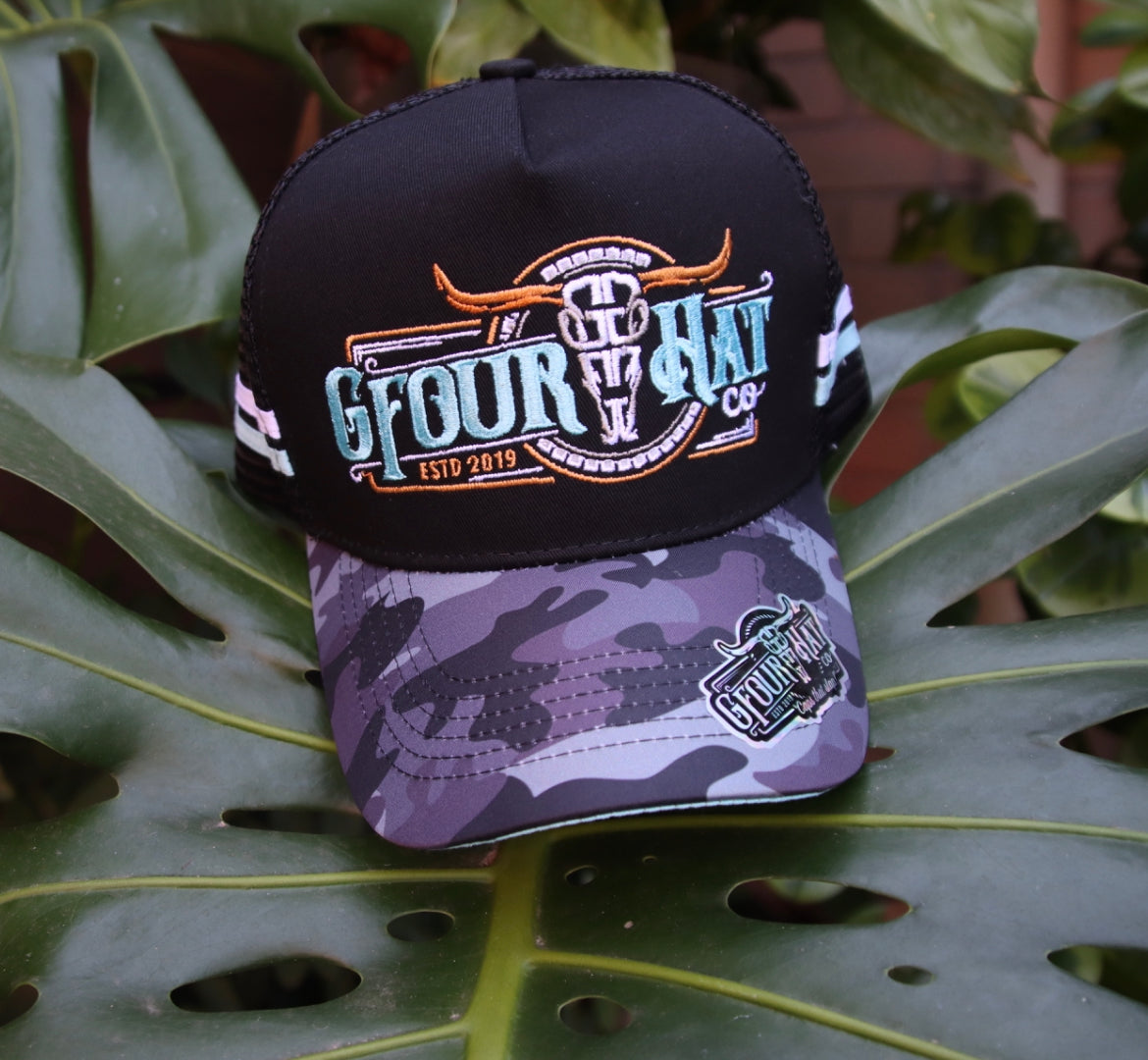 STEALTH CAMO - “Dodger” - GFOUR HAT CO.