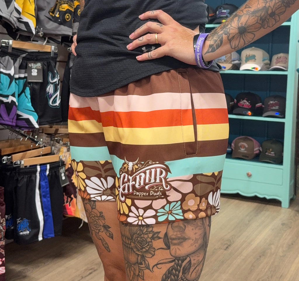 Unisex Footy Shorts - “Gypsy"