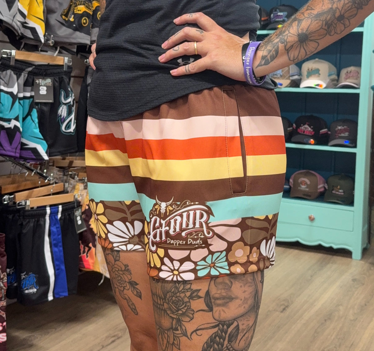 Unisex Footy Shorts - “Gypsy"