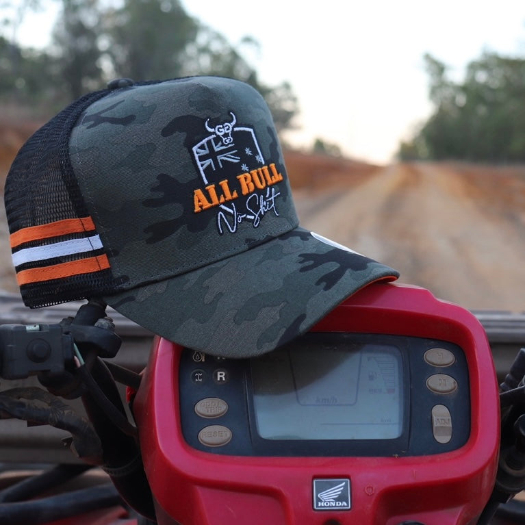 "Obsessive Camo Disorder" - OCD Orange - GFOUR HAT CO.