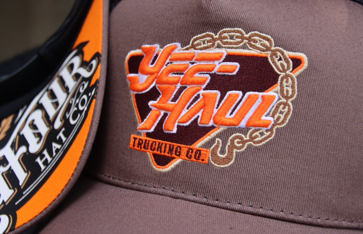 Yee-Haul - Grullo Brown/Orange - GFOUR HAT CO.