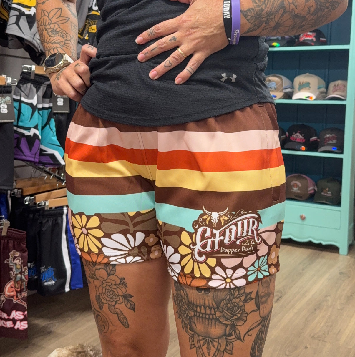 Unisex Footy Shorts - “Gypsy"