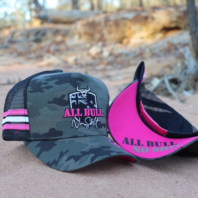 "Obsessive Camo Disorder" - OCD Pink - GFOUR HAT CO.