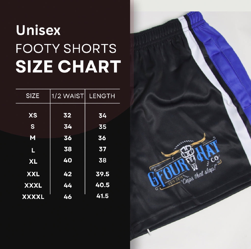 Unisex Footy Shorts - “Shit Show" Pink