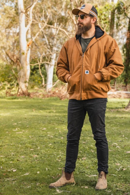 GFOUR BRAND “Rancher” Hooded Canvas Jacket