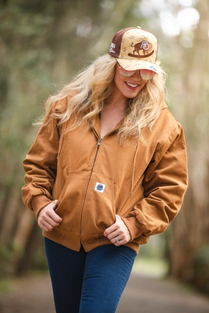 GFOUR BRAND “Rancher” Hooded Canvas Jacket