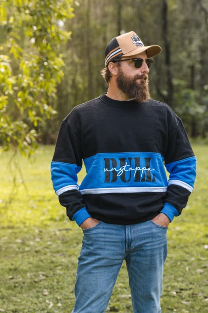 UnstoppaBULL Sweater - Black/Blue