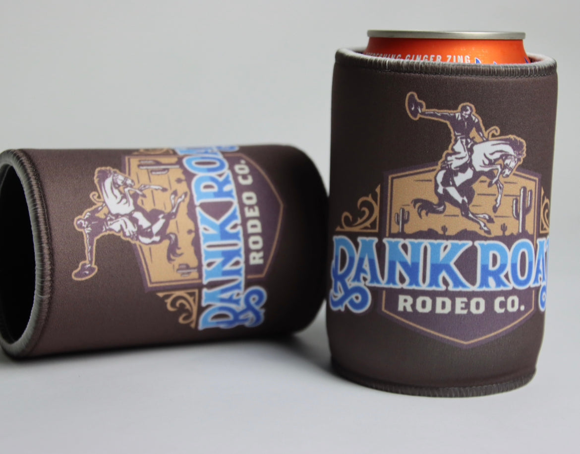 Stubby Cooler - Rank Roan Retro Blue