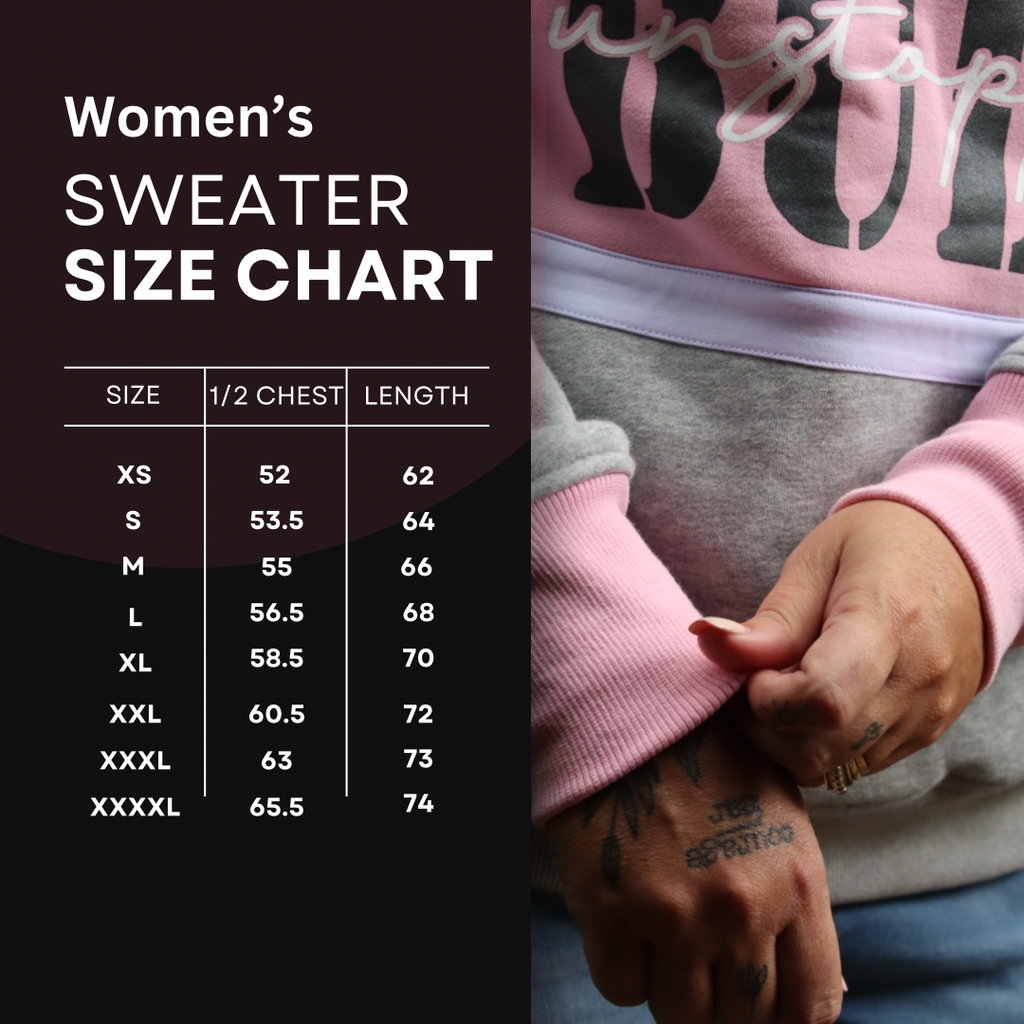 UnstoppaBULL Sweater - Pink/Grey