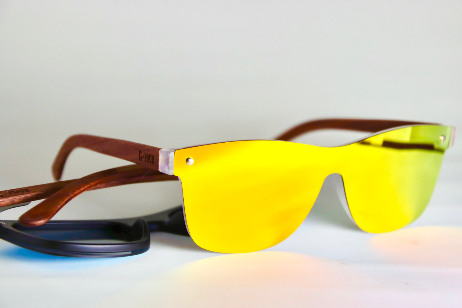 Sunglasses - “Cobra” Sunset Yellow
