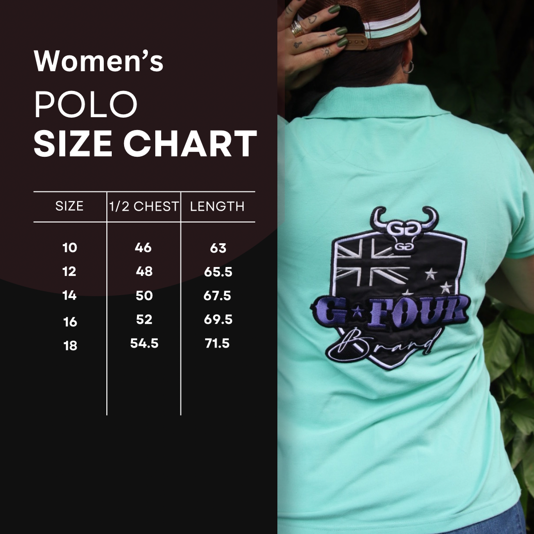 Ladies and Kids Polo - Maroon/Pink