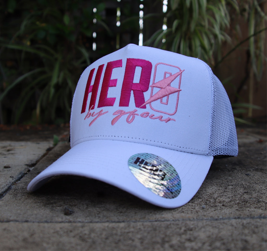 “HERo” Trucker - White