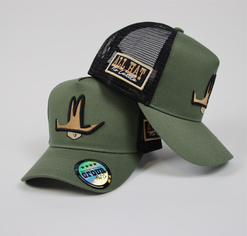 “Big Hat” - Olive - GFOUR HAT CO.