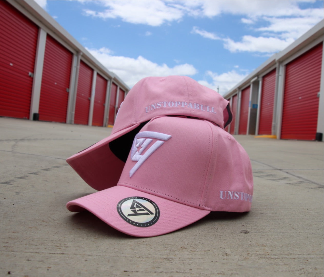 "UnstoppaBULL" - Pink/White