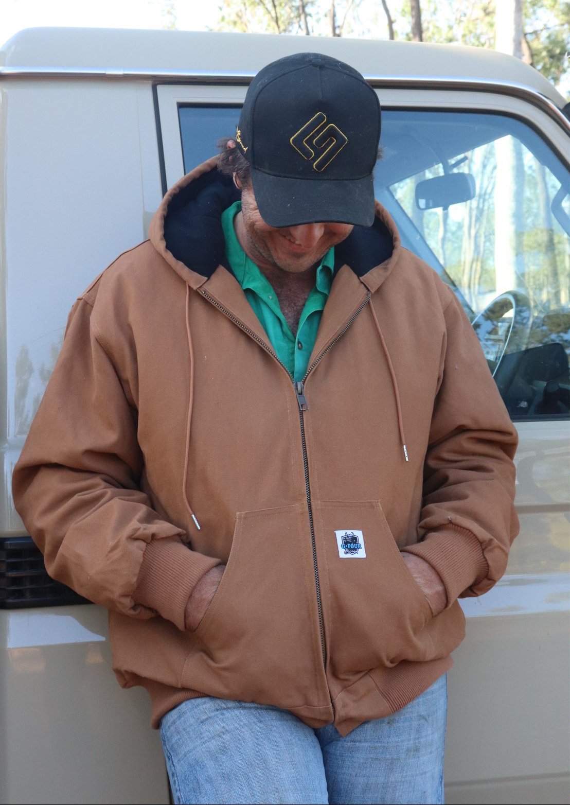 GFOUR BRAND “Rancher” Hooded Canvas Jacket