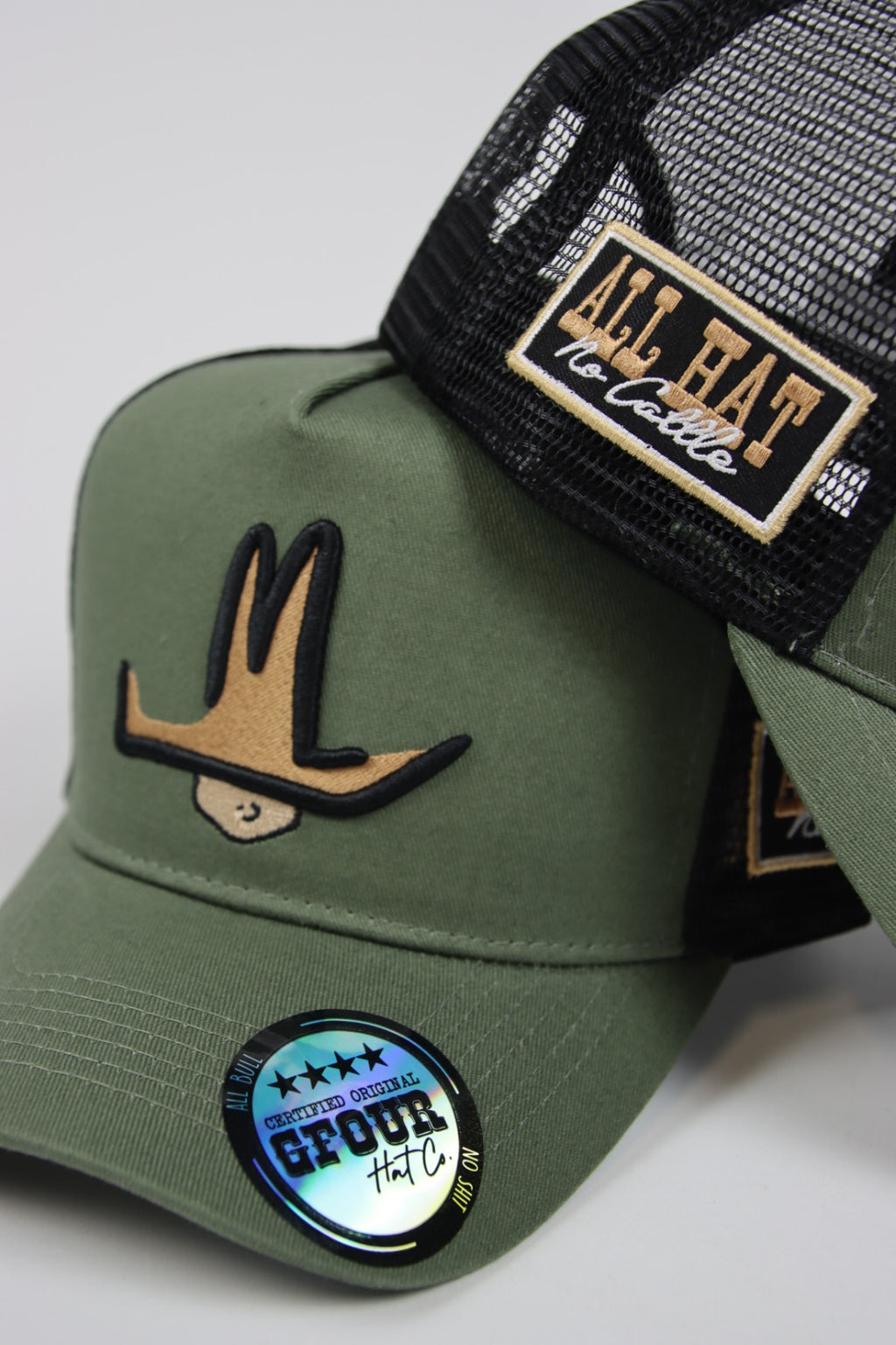 “Big Hat” - Olive - GFOUR HAT CO.